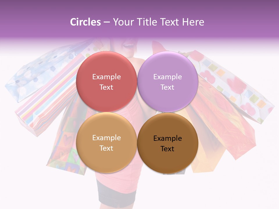 Happy Retail Lifestyle PowerPoint Template