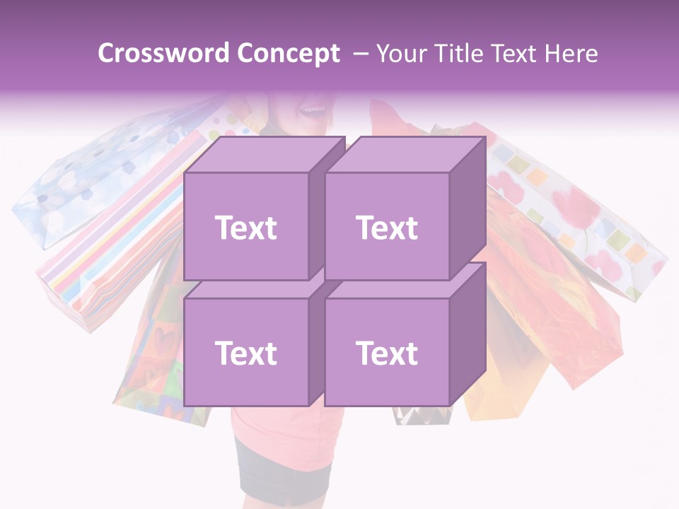 Happy Retail Lifestyle PowerPoint Template