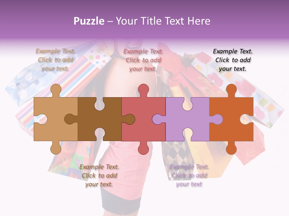 Happy Retail Lifestyle PowerPoint Template