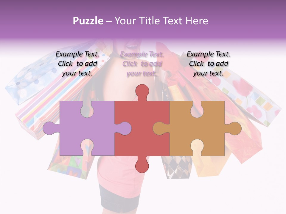 Happy Retail Lifestyle PowerPoint Template