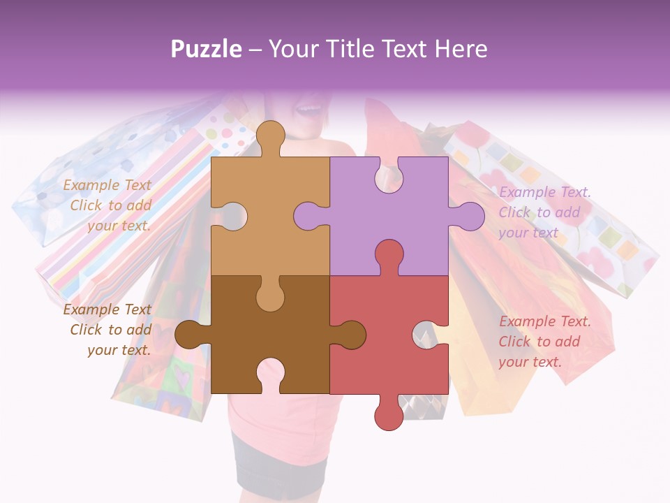 Happy Retail Lifestyle PowerPoint Template