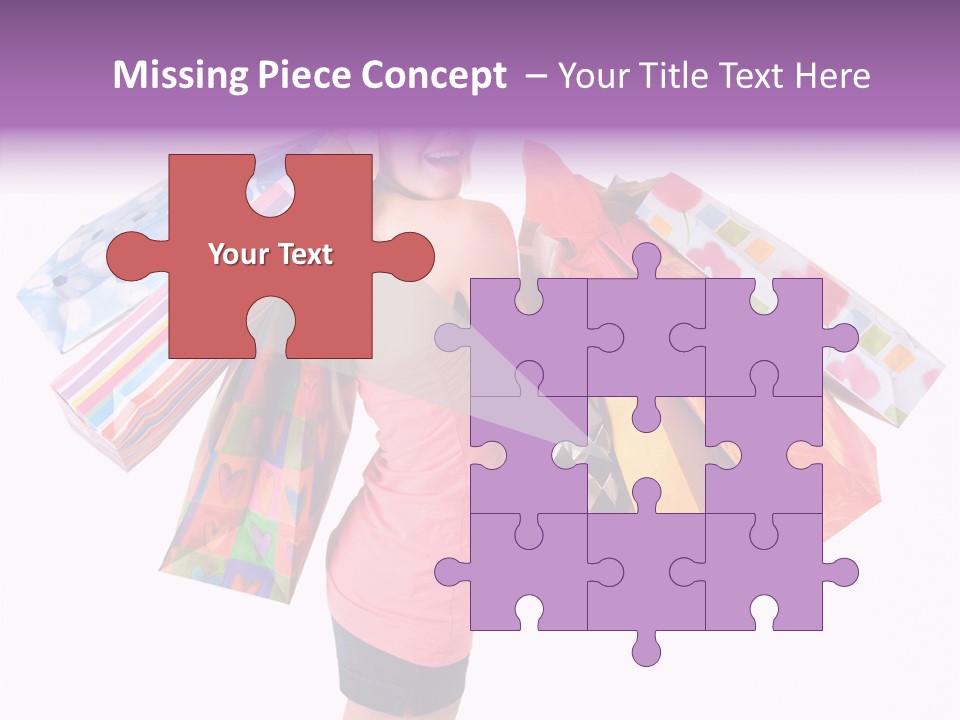 Happy Retail Lifestyle PowerPoint Template