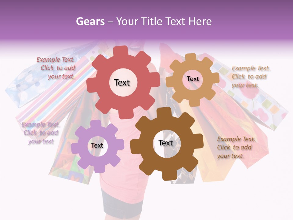 Happy Retail Lifestyle PowerPoint Template