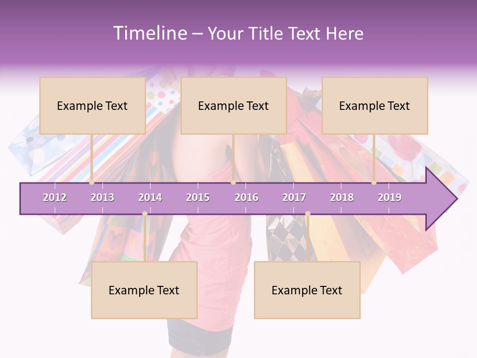 Happy Retail Lifestyle PowerPoint Template