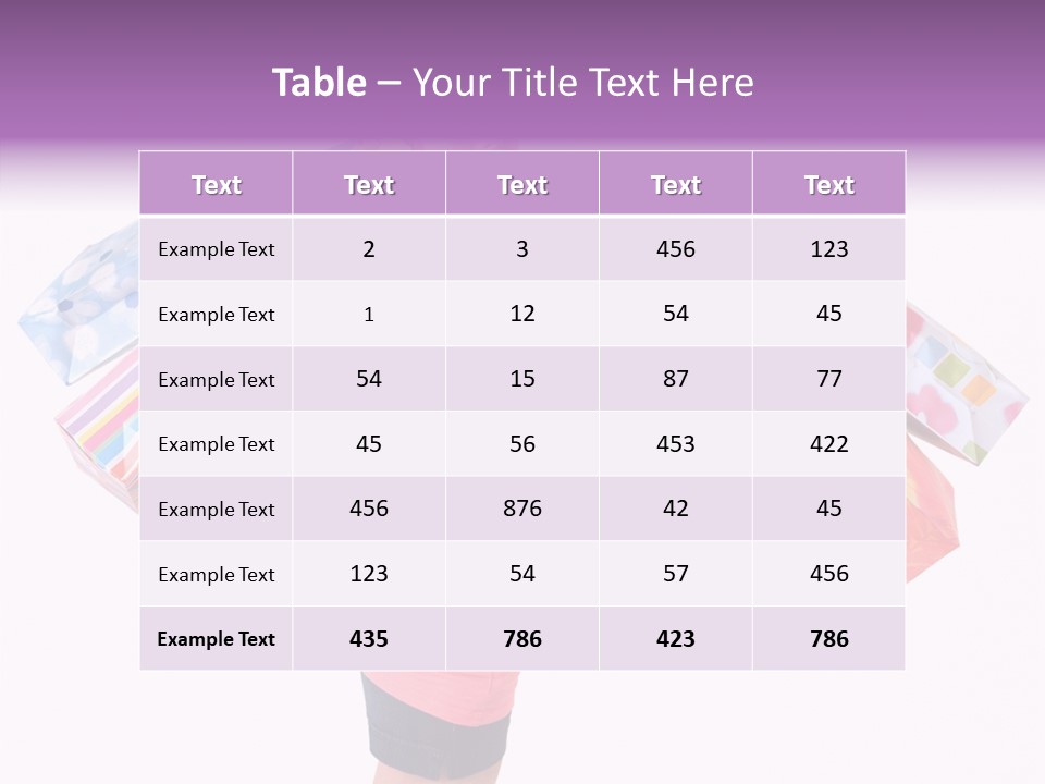 Happy Retail Lifestyle PowerPoint Template