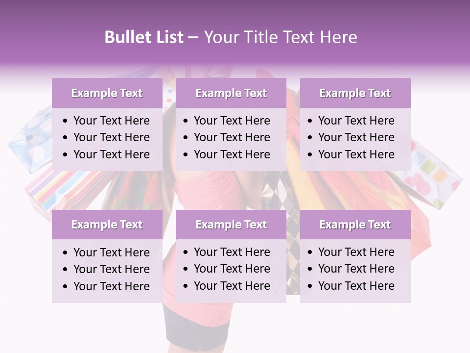 Happy Retail Lifestyle PowerPoint Template