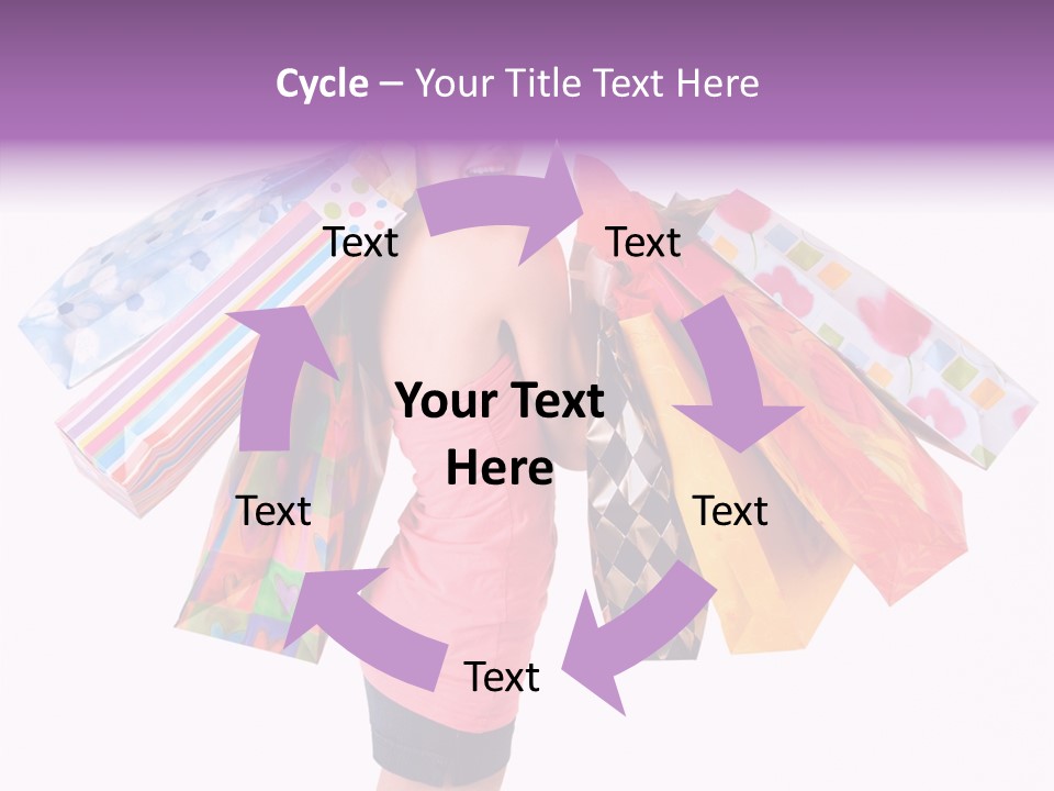 Happy Retail Lifestyle PowerPoint Template