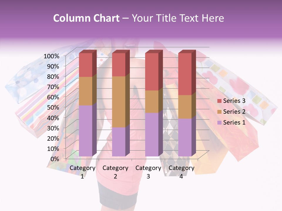 Happy Retail Lifestyle PowerPoint Template