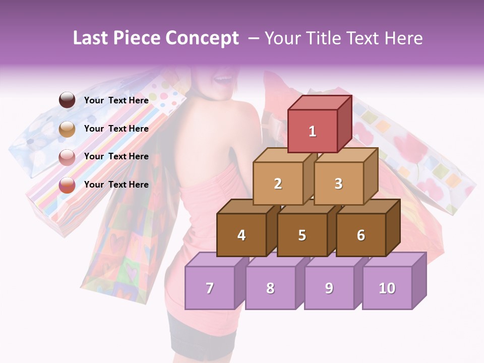 Happy Retail Lifestyle PowerPoint Template