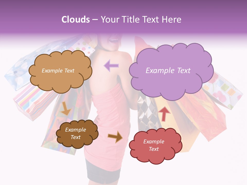 Happy Retail Lifestyle PowerPoint Template