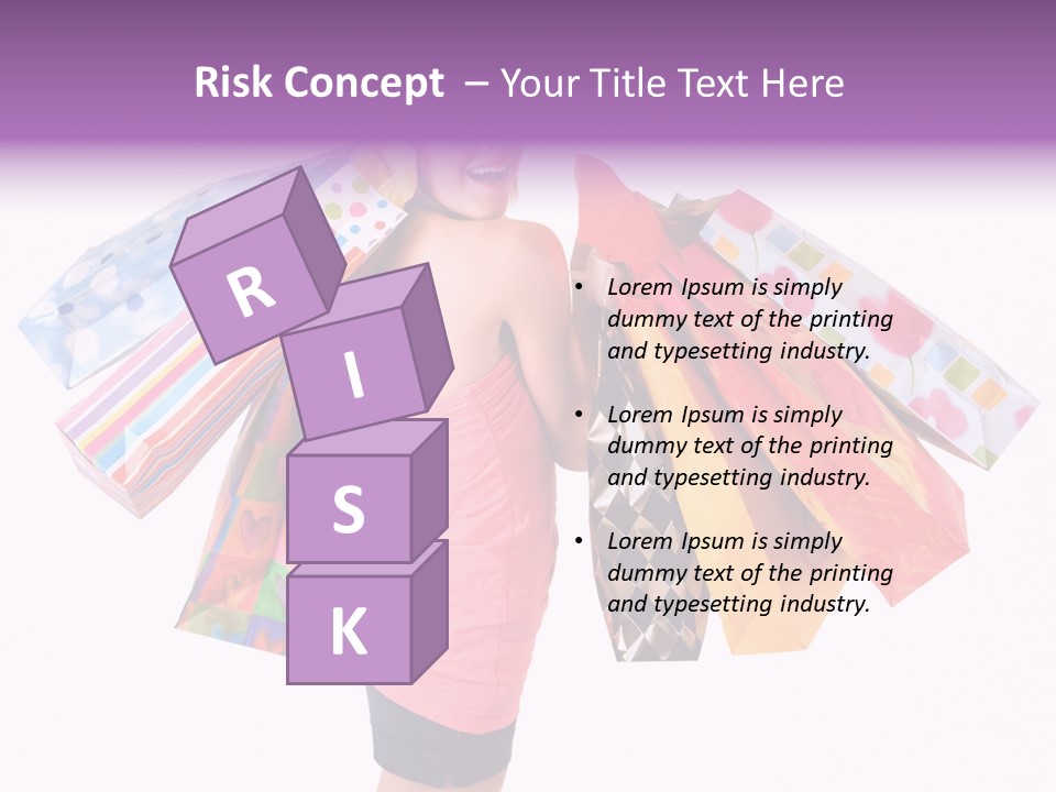 Happy Retail Lifestyle PowerPoint Template