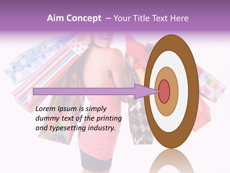 Happy Retail Lifestyle PowerPoint Template