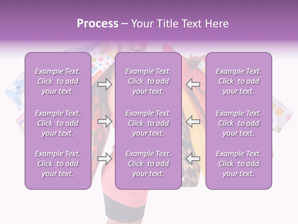 Happy Retail Lifestyle PowerPoint Template
