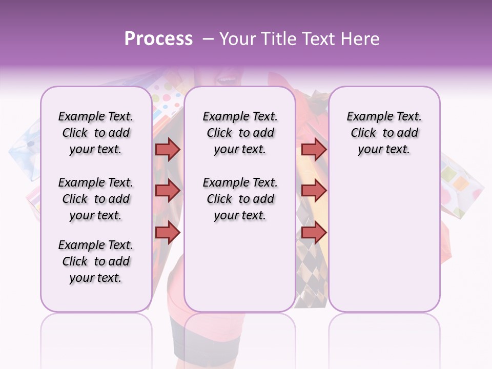 Happy Retail Lifestyle PowerPoint Template