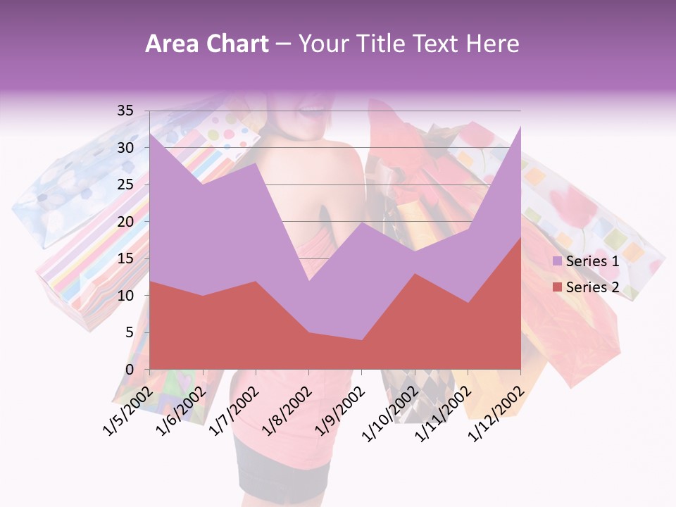 Happy Retail Lifestyle PowerPoint Template