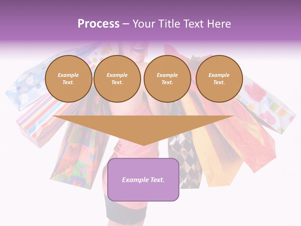 Happy Retail Lifestyle PowerPoint Template