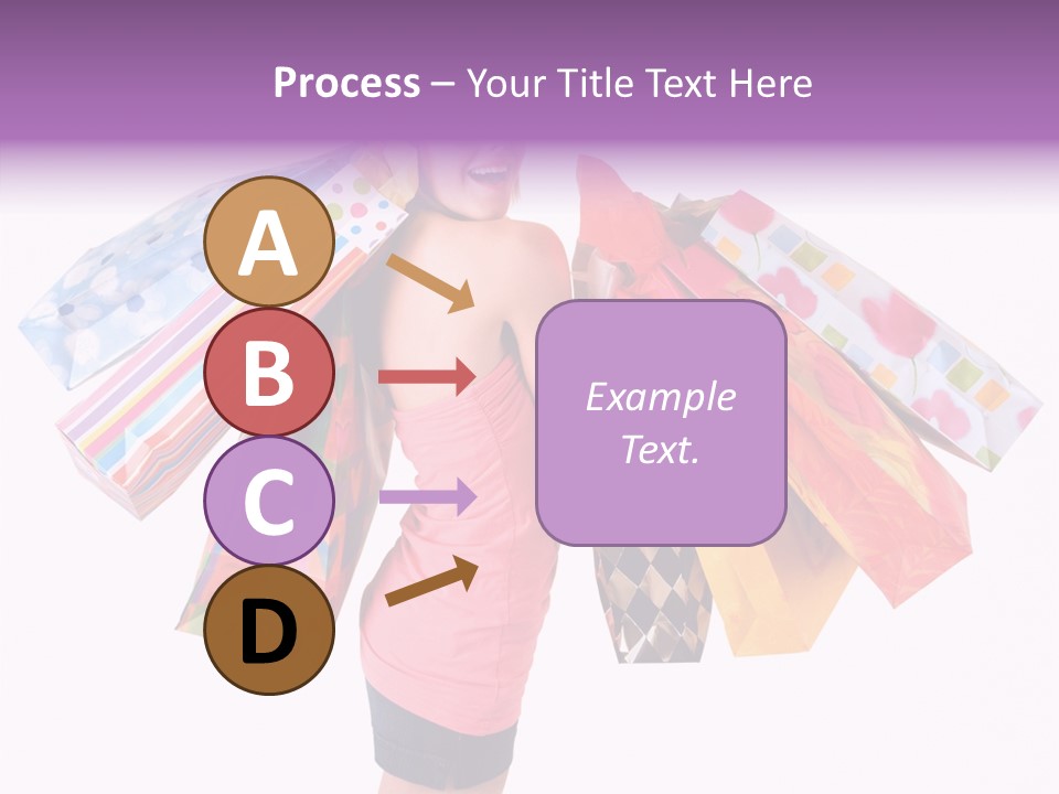 Happy Retail Lifestyle PowerPoint Template