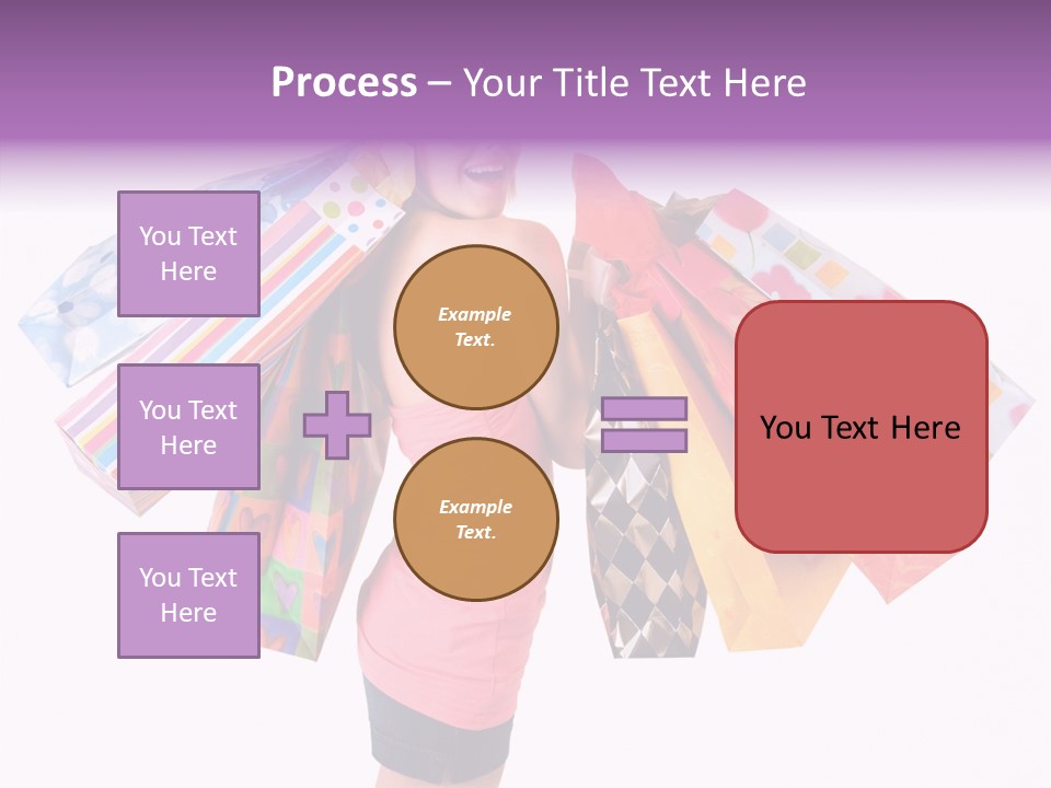 Happy Retail Lifestyle PowerPoint Template