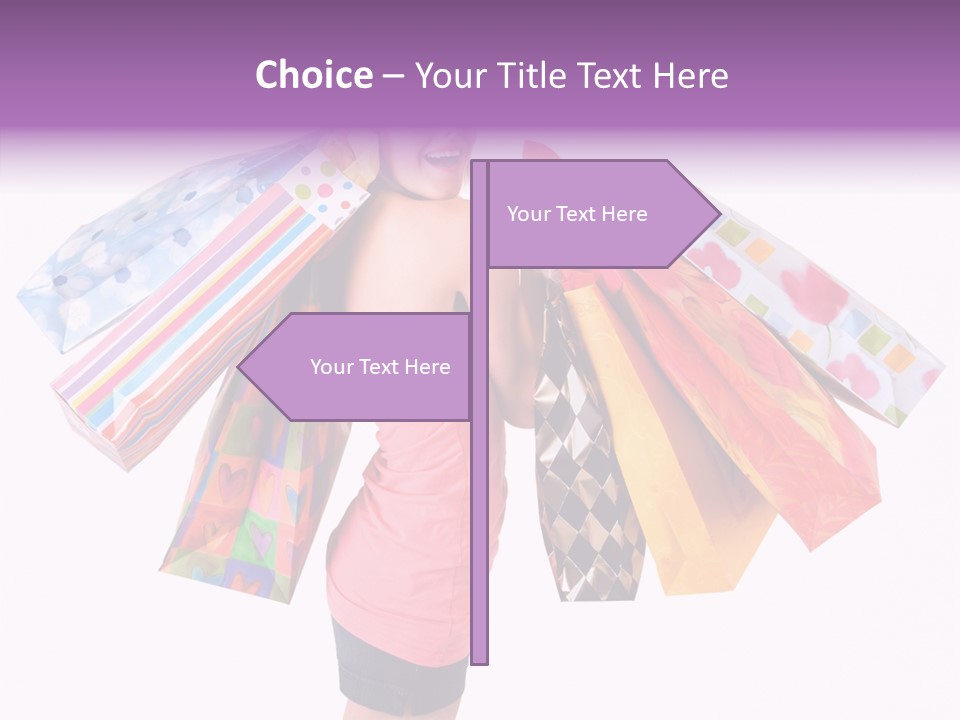 Happy Retail Lifestyle PowerPoint Template