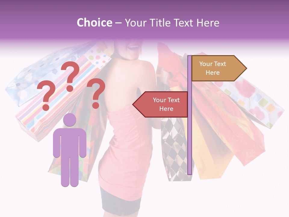 Happy Retail Lifestyle PowerPoint Template