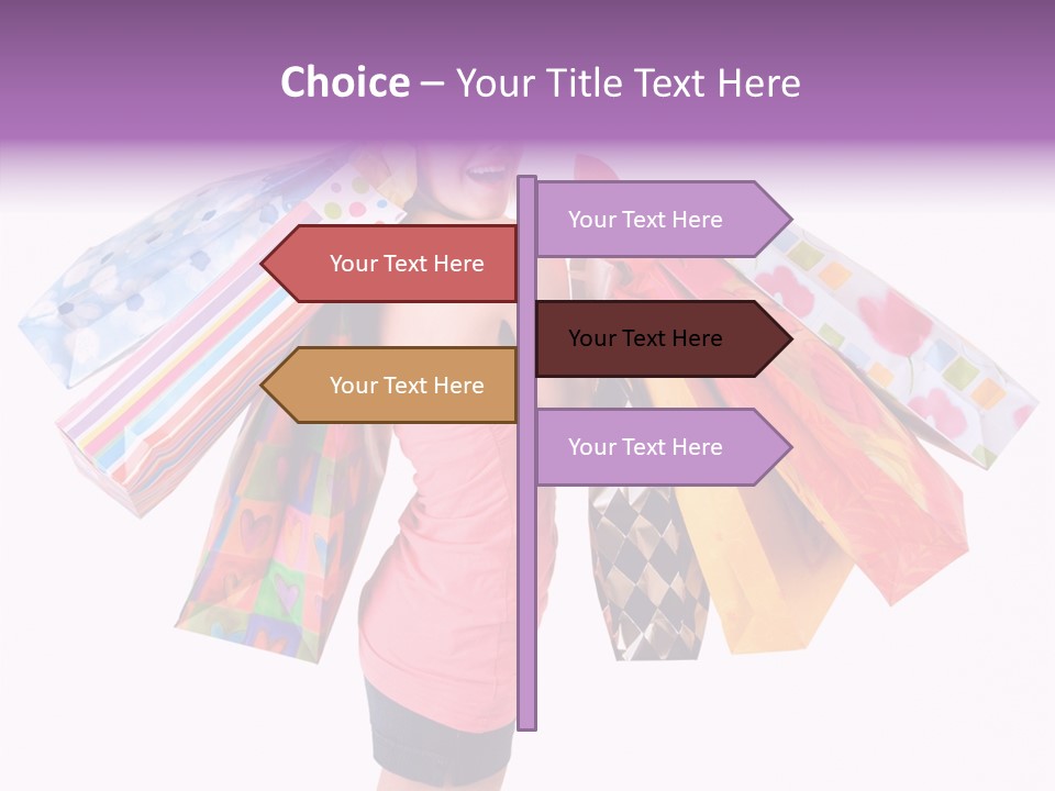 Happy Retail Lifestyle PowerPoint Template