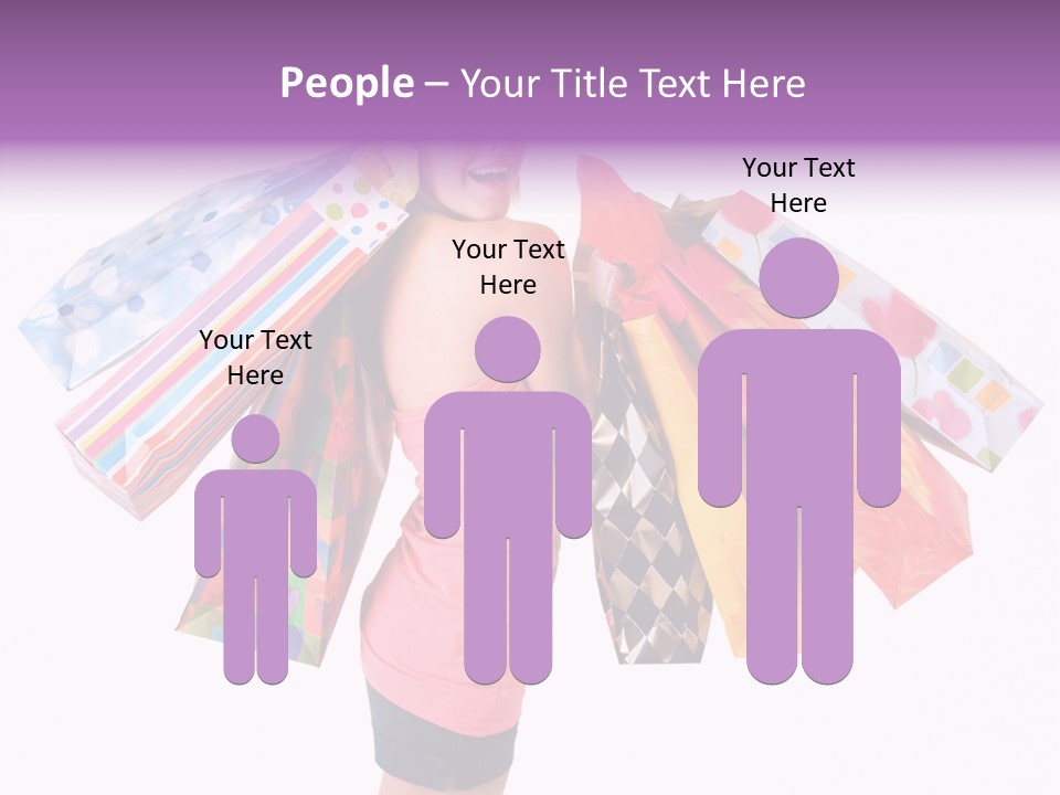 Happy Retail Lifestyle PowerPoint Template