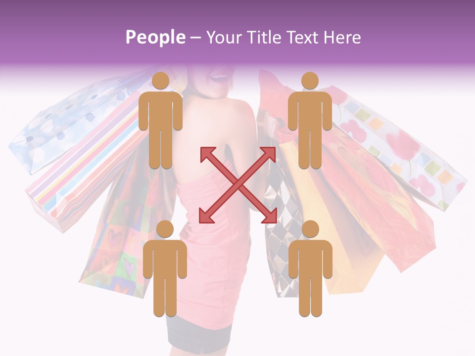 Happy Retail Lifestyle PowerPoint Template