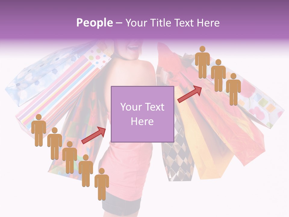 Happy Retail Lifestyle PowerPoint Template