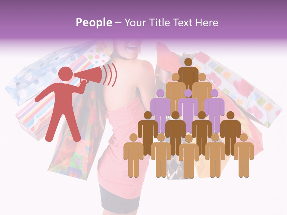 Happy Retail Lifestyle PowerPoint Template