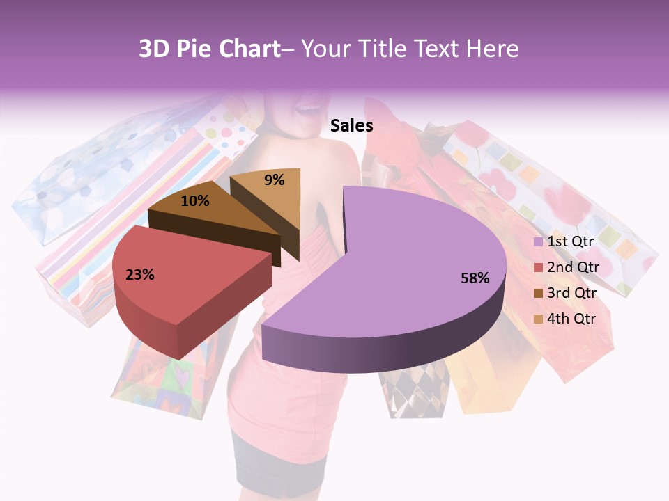 Happy Retail Lifestyle PowerPoint Template