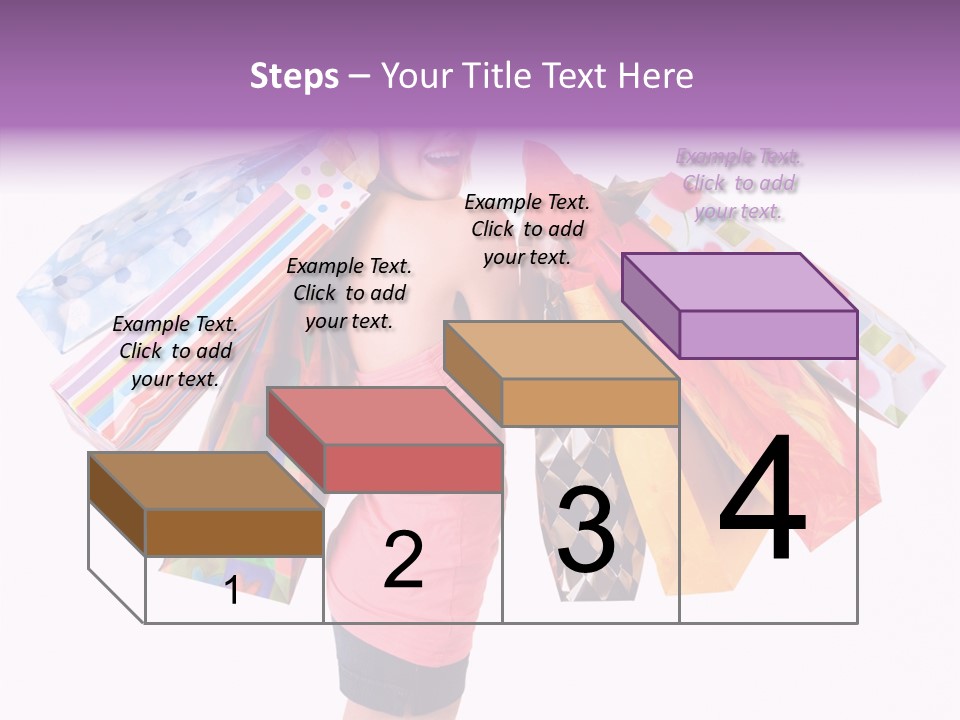 Happy Retail Lifestyle PowerPoint Template