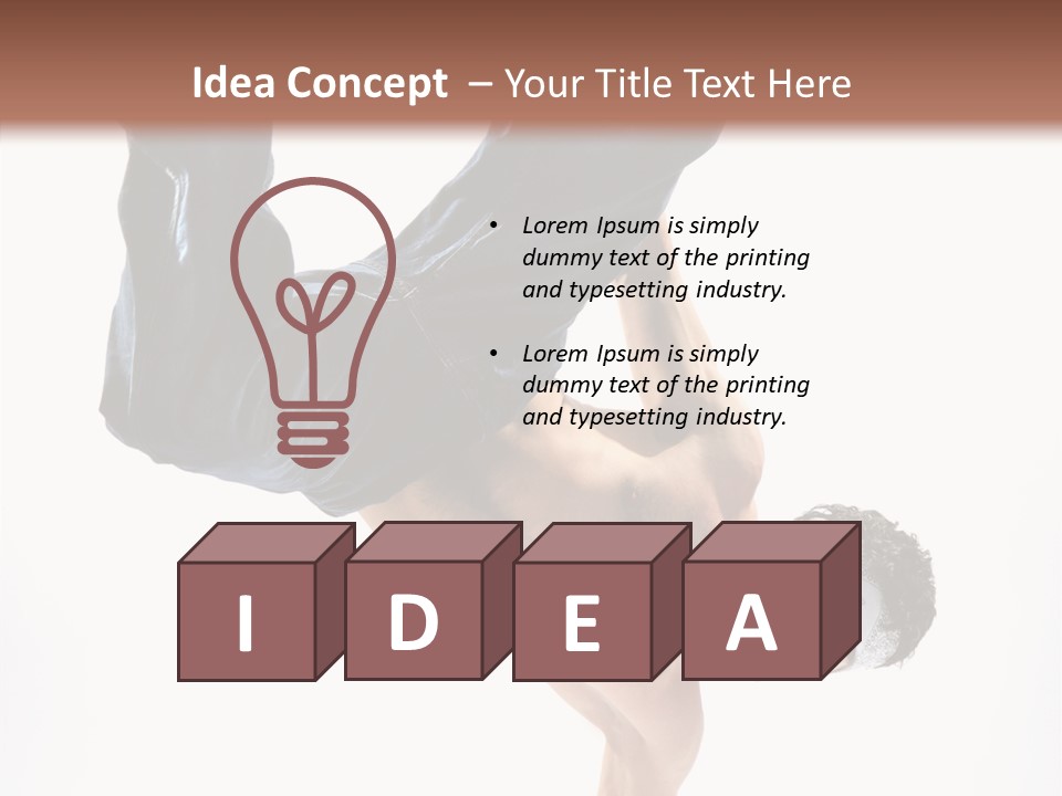 Beat Hip Rapper PowerPoint Template