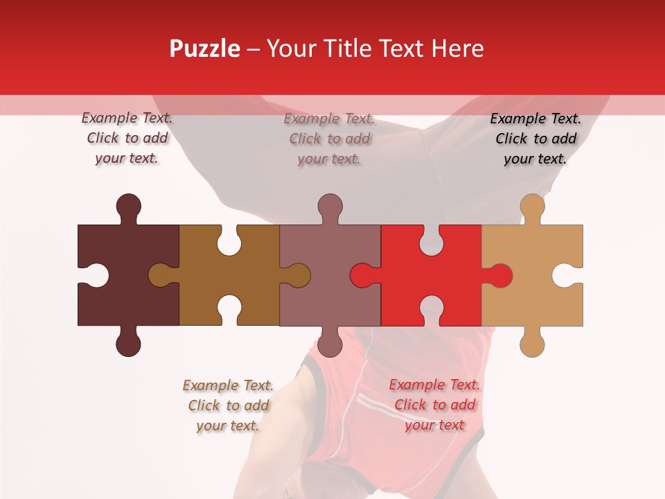 Exercise Casual Balance PowerPoint Template