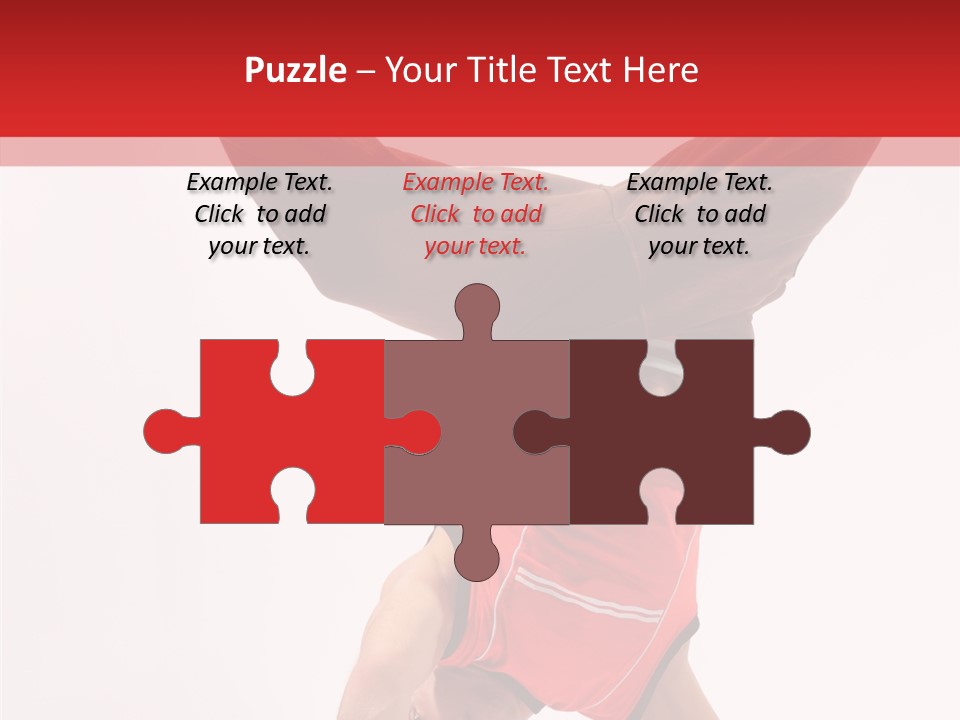 Exercise Casual Balance PowerPoint Template