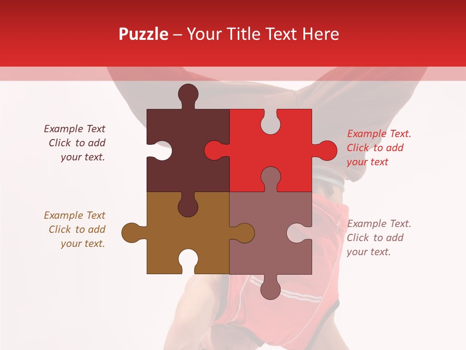 Exercise Casual Balance PowerPoint Template