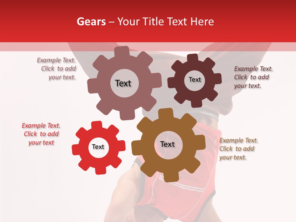 Exercise Casual Balance PowerPoint Template