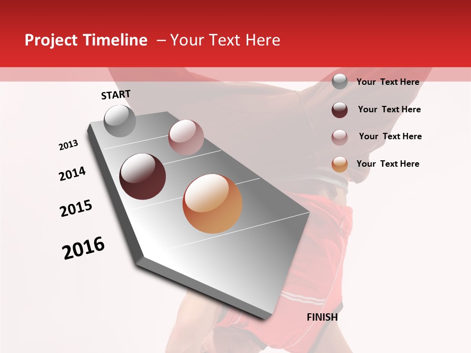Exercise Casual Balance PowerPoint Template