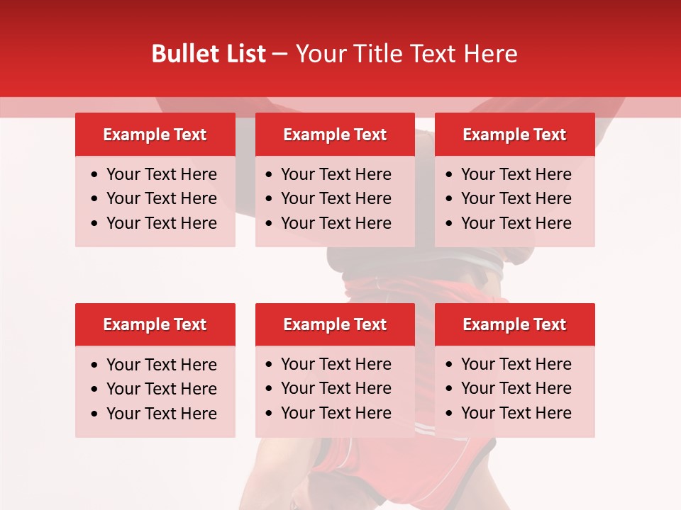 Exercise Casual Balance PowerPoint Template