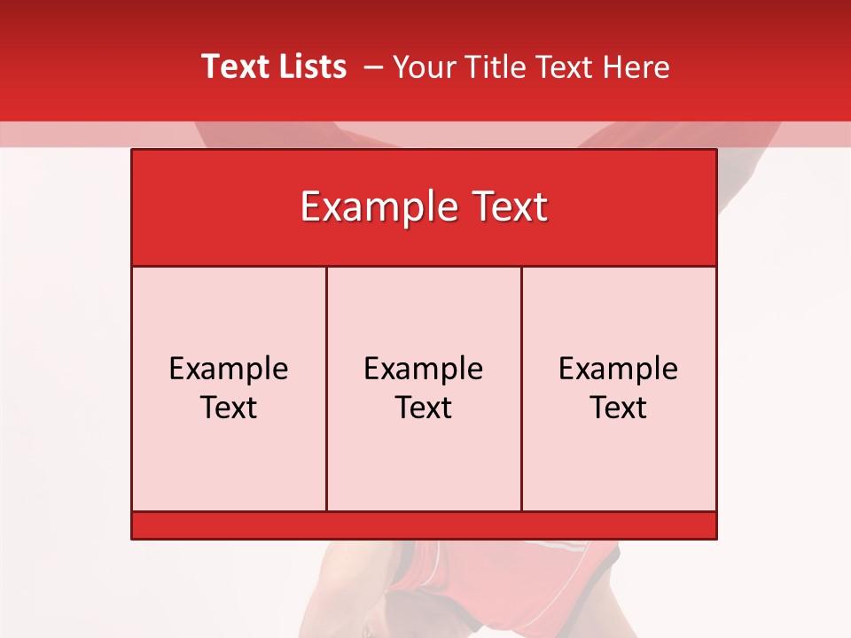 Exercise Casual Balance PowerPoint Template