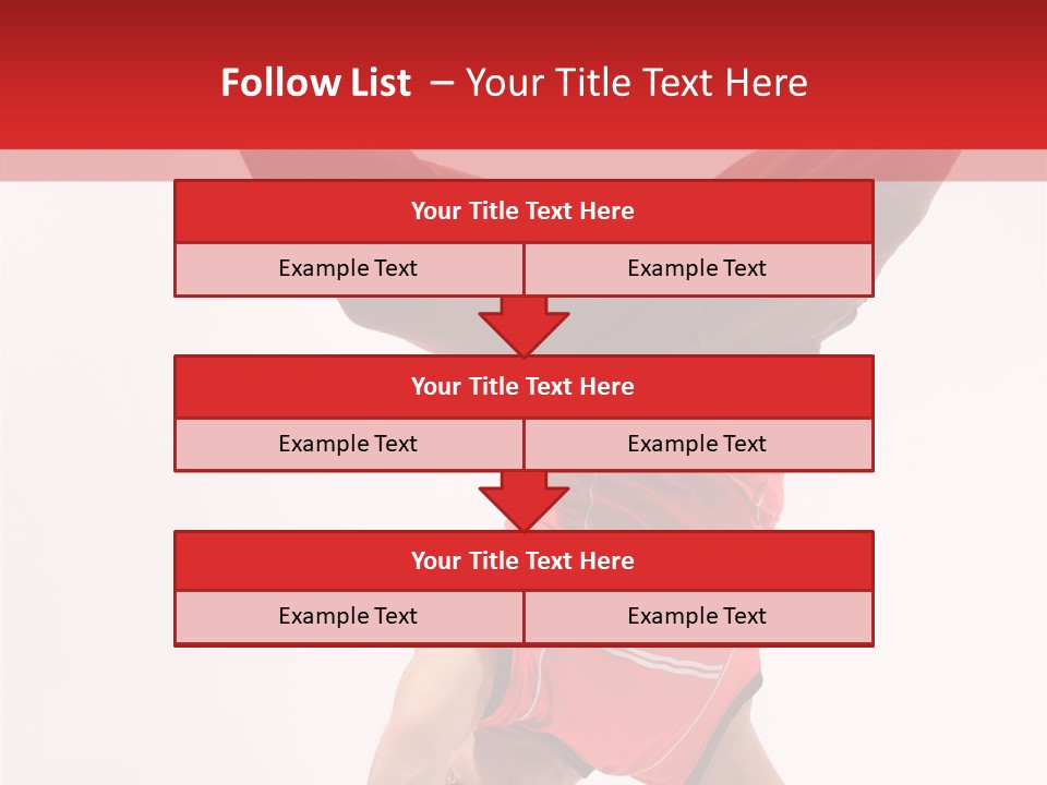 Exercise Casual Balance PowerPoint Template