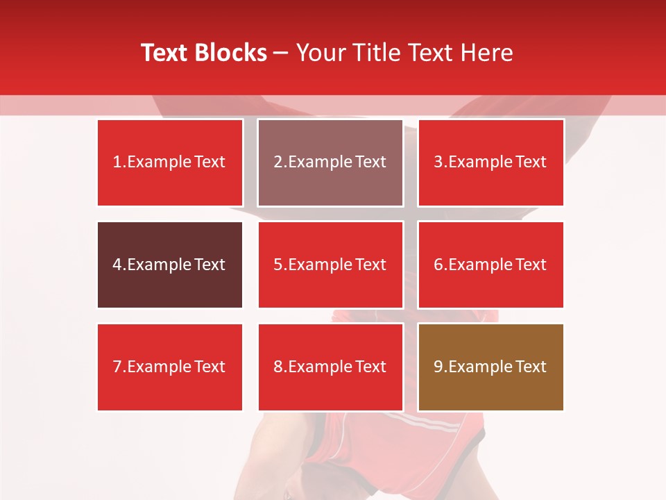 Exercise Casual Balance PowerPoint Template