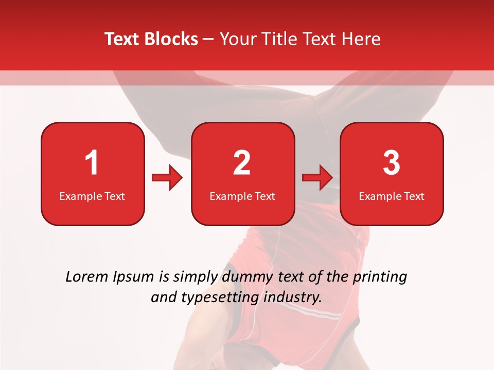 Exercise Casual Balance PowerPoint Template