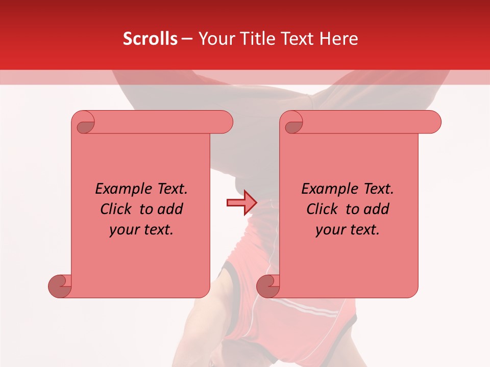 Exercise Casual Balance PowerPoint Template