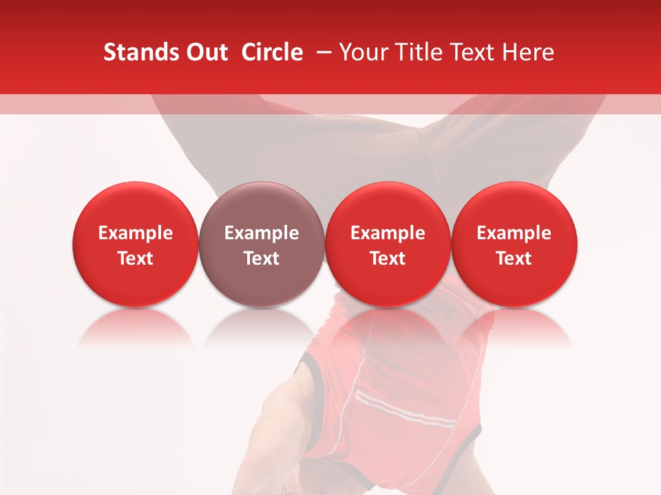 Exercise Casual Balance PowerPoint Template