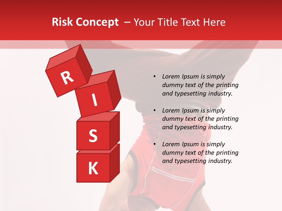 Exercise Casual Balance PowerPoint Template