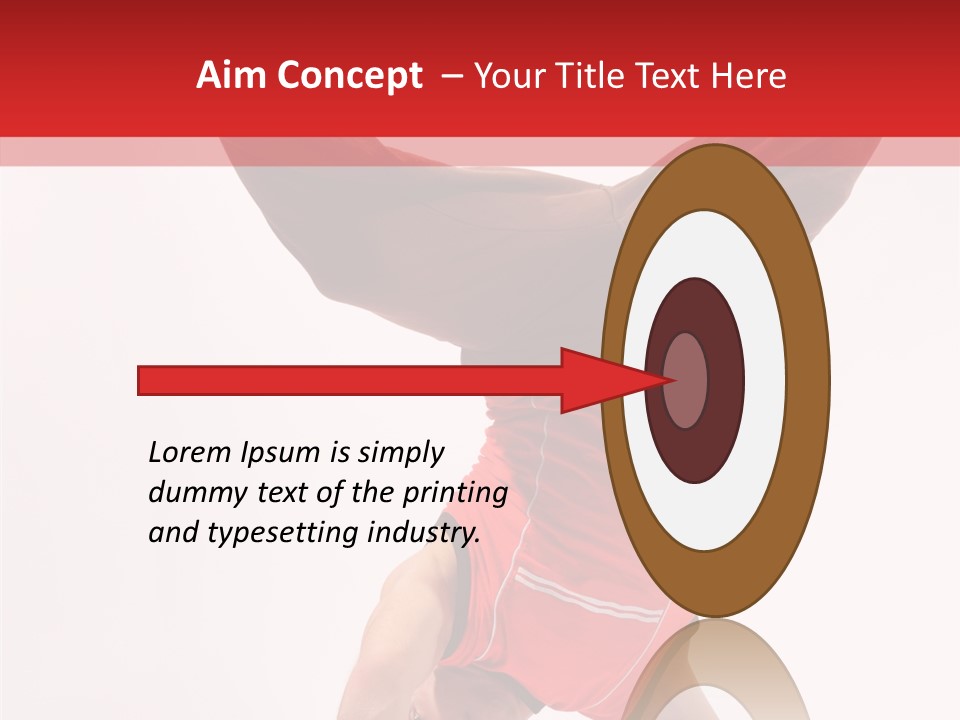 Exercise Casual Balance PowerPoint Template
