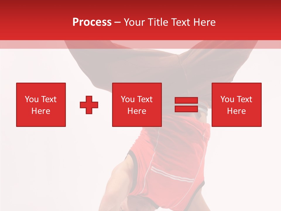 Exercise Casual Balance PowerPoint Template