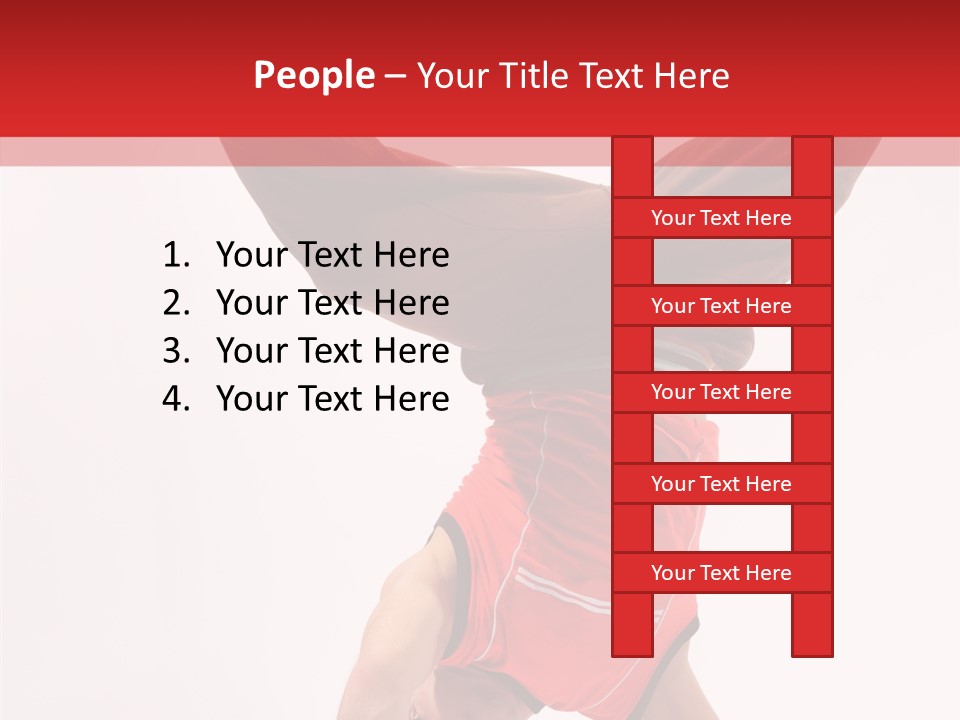 Exercise Casual Balance PowerPoint Template