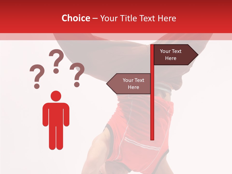 Exercise Casual Balance PowerPoint Template