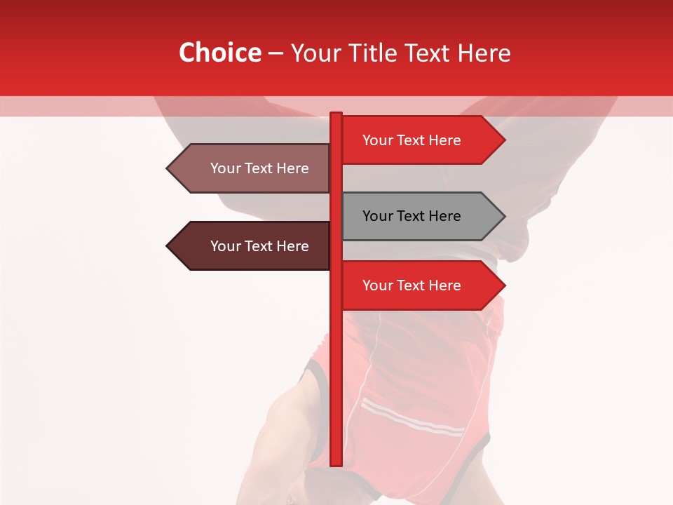 Exercise Casual Balance PowerPoint Template
